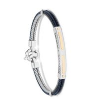 Bracciale Baraka Uomo in Acciaio Diamante BR312401ROAC200002 - BR312401ROAC200002